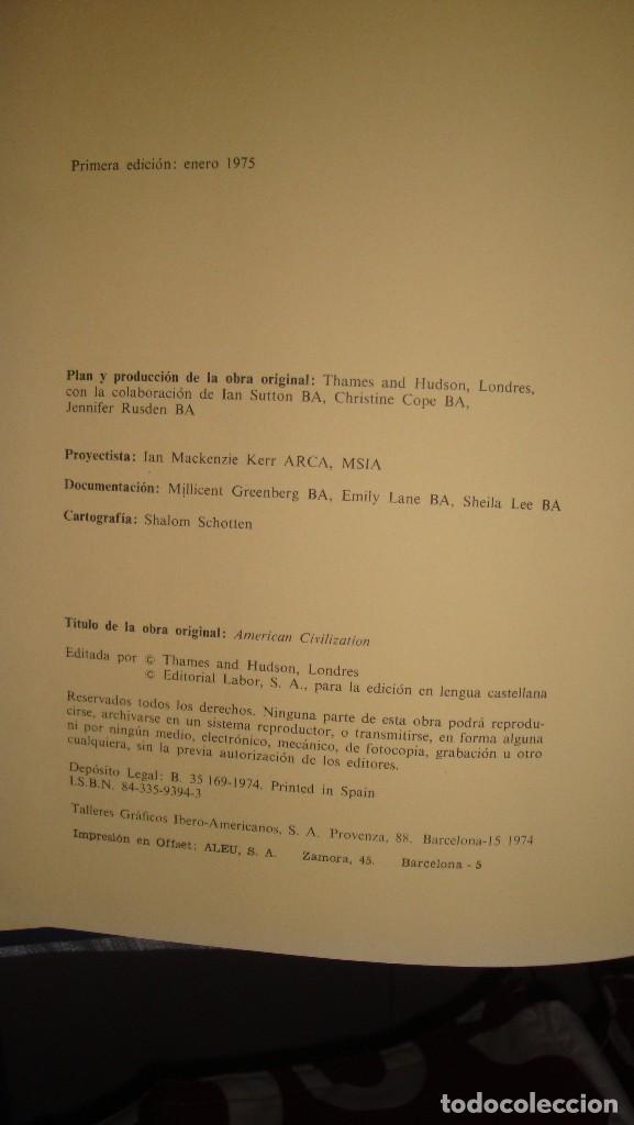 Libros antiguos: ESTADOS UNIDOS. ED LABOR. DANIEL BOORSTIN - Foto 8