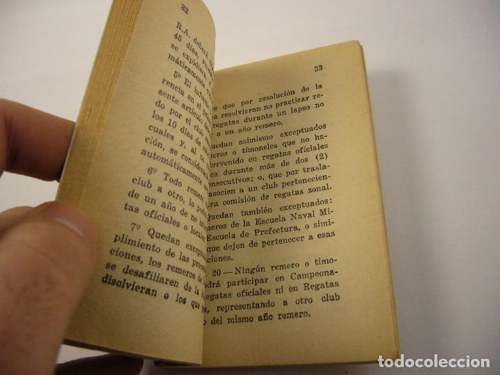 Libros antiguos: El ayudante practico 225 Reglamento de remo y codigo de regatas - Foto 2