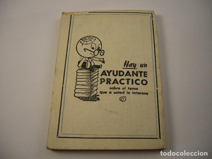 Libros antiguos: El ayudante practico 225 Reglamento de remo y codigo de regatas - Foto 3