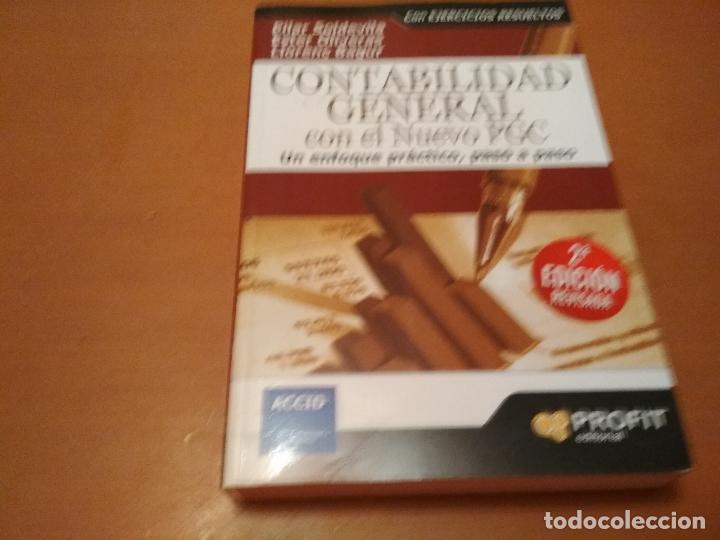 Libros antiguos: CONTABILIDAD  GENERAL CON EL NUEVO PGC - Foto 1