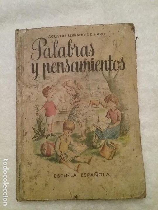 Libros antiguos: Palabras y pensamientos - Foto 1