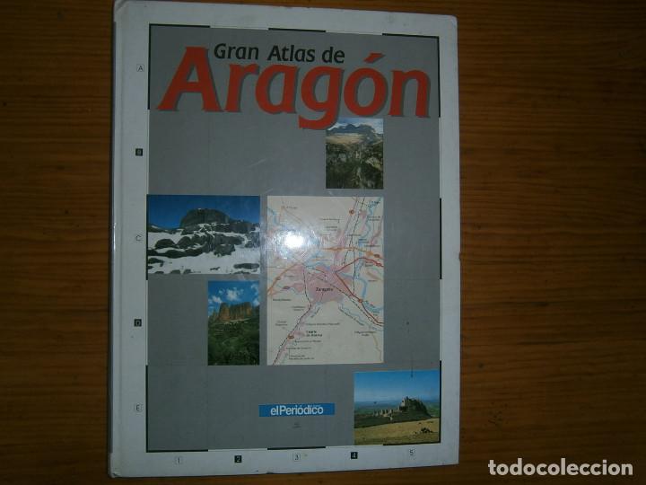 Libros antiguos: gran atlas de aragon - Foto 1