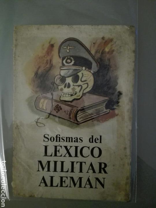 Libros antiguos: SOFISMAS DEL LEXICO MILITAR ALEM&Aacute;N - Foto 1
