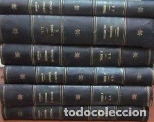 Libros antiguos: Historia general de Espa&ntilde;a desde los tiempos primitivos hasta la muerte de Fernando VII. 6 tomos - L