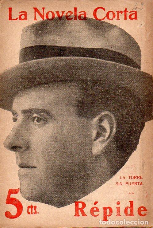 Libros antiguos: PEDRO DE R&Eacute;PIDE : LA TORRE SIN PUERTA (LA NOVELA CORTA, 1916) - Foto 1