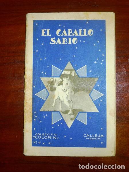 Libros antiguos: EL CABALLO SABIO : Cuento (Color&iacute;n ; 4) - Foto 1