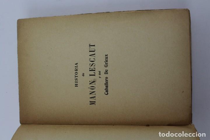 Libros antiguos: L- 4689. MANON LESCAUT, ABATE PREVOST. 1911. - Foto 2