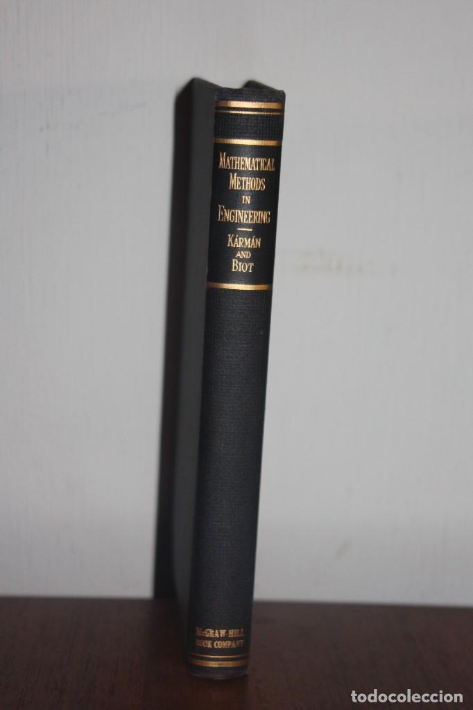 Libros antiguos: Mathematical Methods in Engineering - Foto 1
