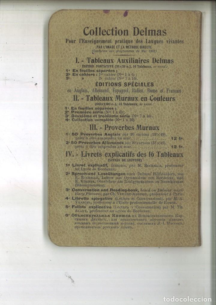 Libros antiguos: CONVERSATION AND READING=BOOK. Ch. Veillet-Addison - Foto 3