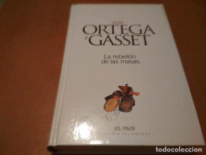 Libros antiguos: La rebeli&oacute;n de las masas - Foto 1