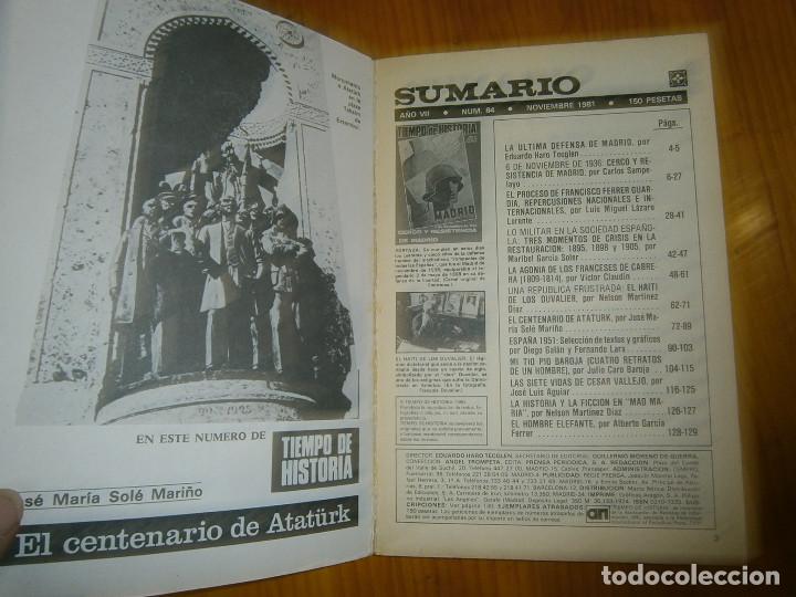 Libros antiguos: TIEMPO DE HISTORIA,,,,EN MAL ESTADO ,,, - Foto 3