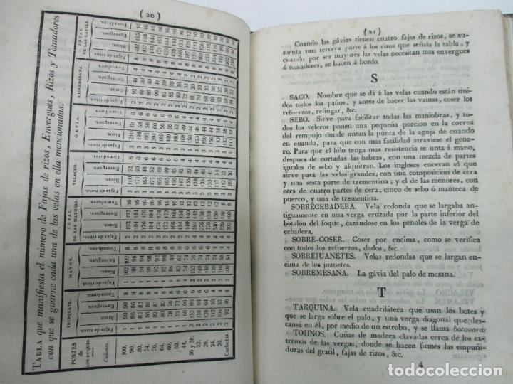 Libros antiguos: TRATADO PR&Aacute;CTICO DE VELAMEN. 1829. - Foto 3