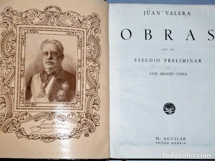 Libros antiguos: OBRAS DE JUAN VALERA. - Foto 4