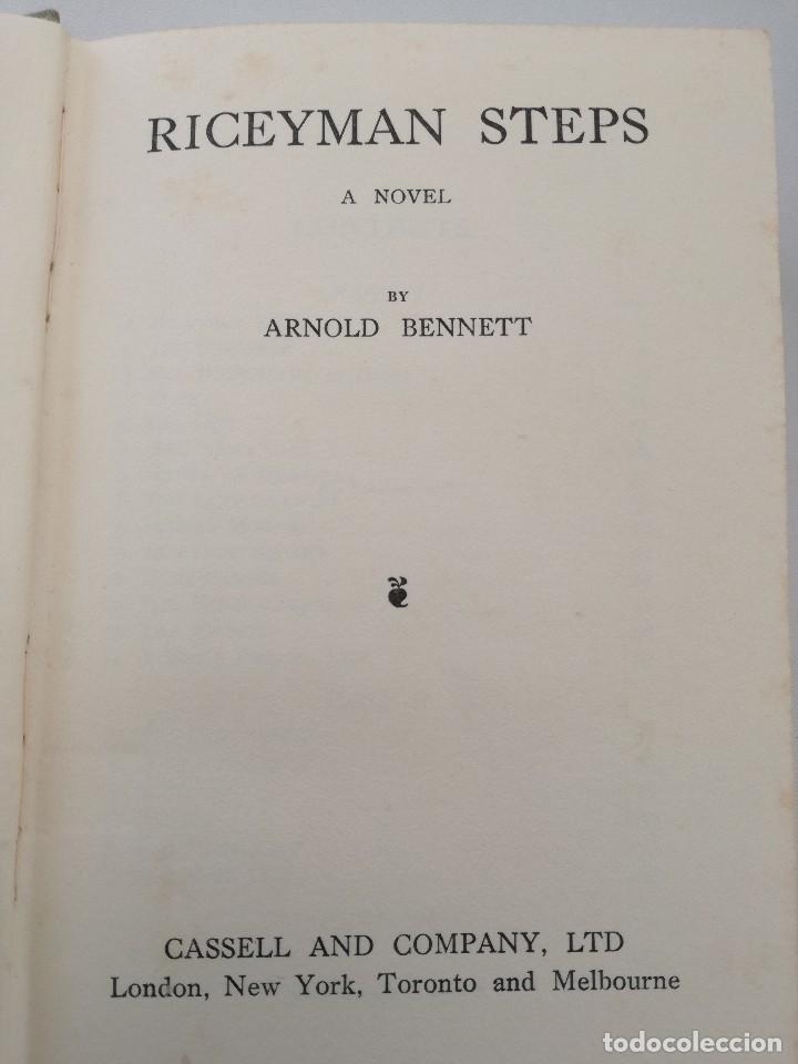 Libros antiguos: RICEYMAN STEPS - ARNOLD BENNETT (1923, PRIMERA EDICI&Oacute;N) - Foto 5