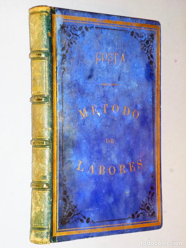Libros antiguos: M&Eacute;TODO PR&Aacute;CTICO DE LABORES - Foto 1