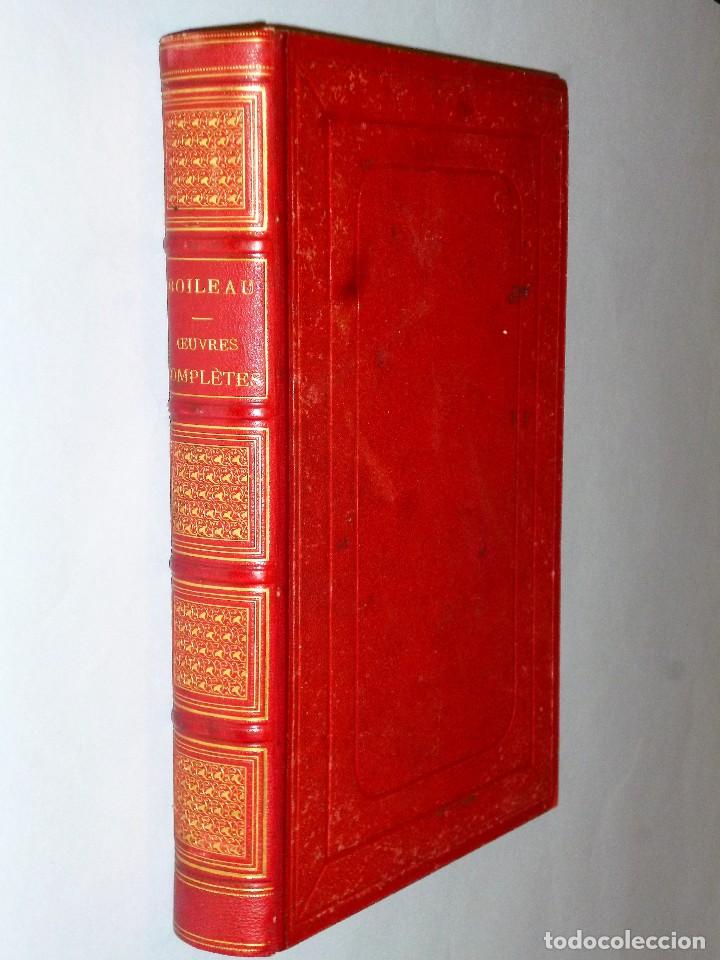 Libros antiguos: OEUVRES COMPL&Egrave;TES DE BOILEAU-DESPR&Eacute;AUX - Foto 1