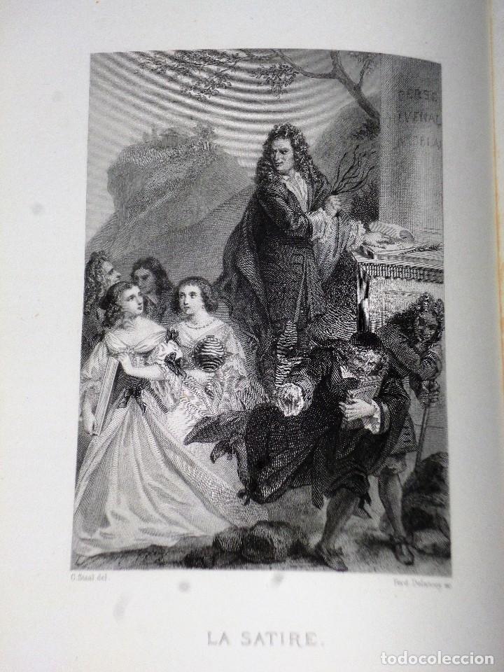 Libros antiguos: OEUVRES COMPL&Egrave;TES DE BOILEAU-DESPR&Eacute;AUX - Foto 4