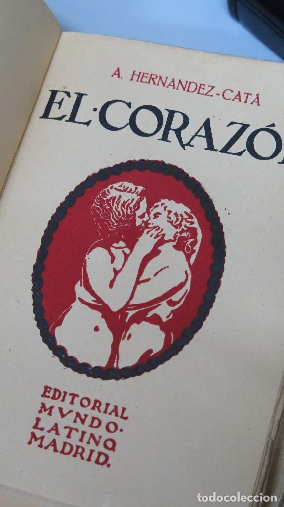 Libros antiguos: EL CORAZON. A. HERNAND-CATA - Foto 2