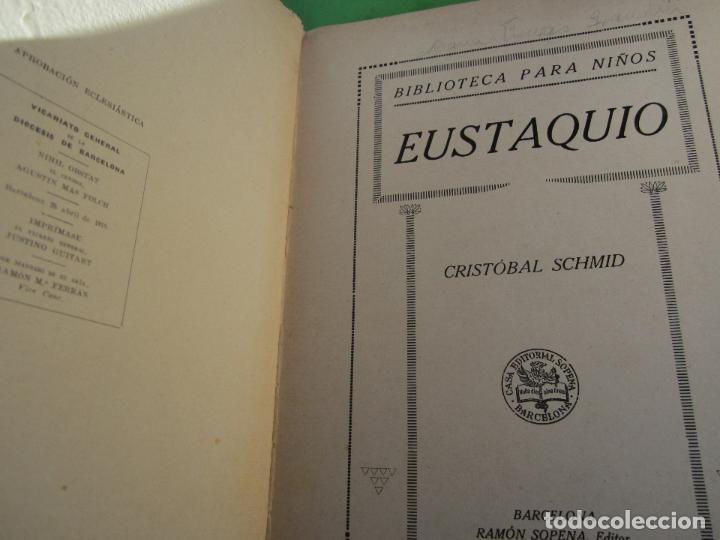 Libros antiguos: biblioteca para ni&ntilde;os , EUSTAQUIO , cristobal schmid , 1919 - Foto 2