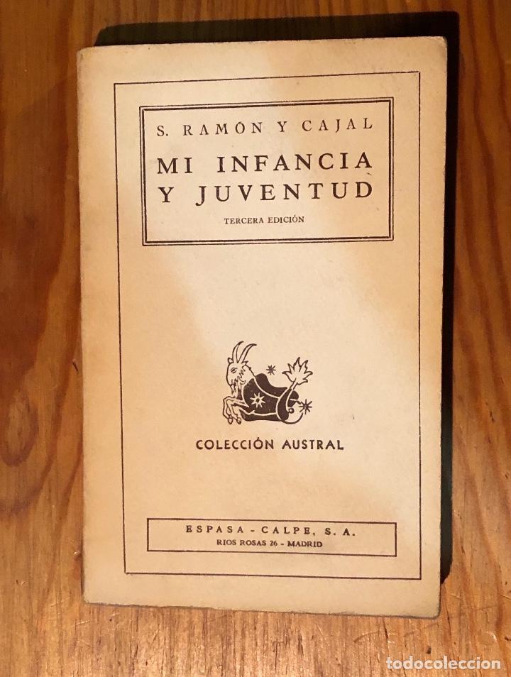 Resultado de imagen de " MI INFANCIA Y JUVENTUD " . RAMON Y CAJAL