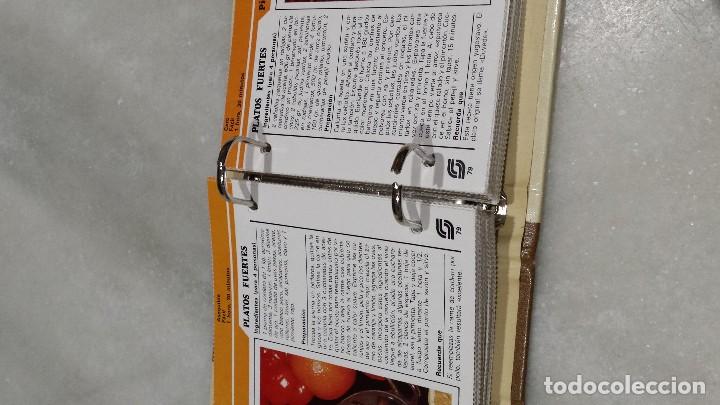 Libros antiguos: Recetas de cocina en fichas. - Foto 3