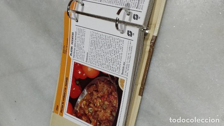Libros antiguos: Recetas de cocina en fichas. - Foto 4