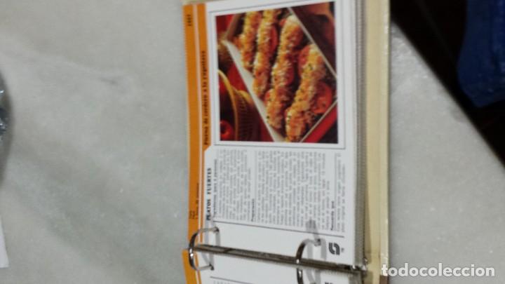 Libros antiguos: Recetas de cocina en fichas. - Foto 5