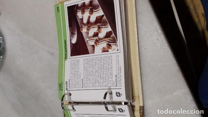 Libros antiguos: Recetas de cocina en fichas. - Foto 7