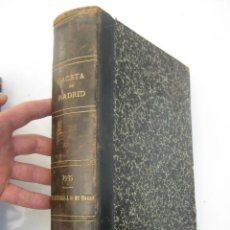 Libros antiguos: GACETA DE MADRID. DIARIO OFICIAL DE LA REPÚBLICA 1935. Lote 115500003