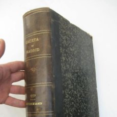 Libros antiguos: LIBRO TOMO PIEL UNICO! GACETA DE MADRID. DIARIO OFICIAL 1930. Lote 115500115