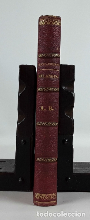Libros antiguos: M&Eacute;LANGES. CHATEAUBRIAND. PARIS. 1858. - Foto 2