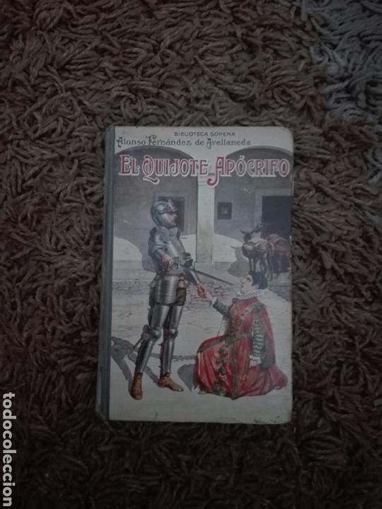 Libros antiguos: EL QUIJOTE APOCRIFO DE AVELLANEDA - Foto 1