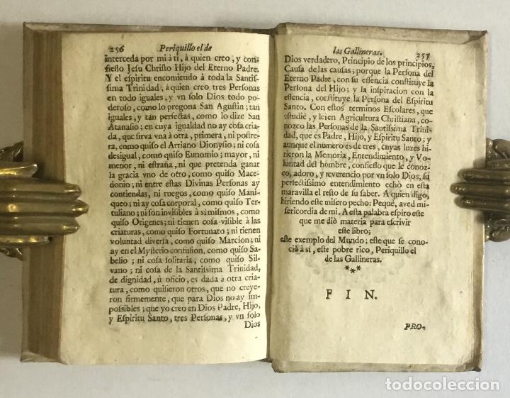 Libros antiguos: PERIQUILLO EL DE LAS GALLINERAS. - SANTOS, Francisco. 1704. - Foto 8