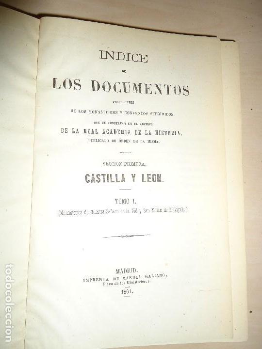 Old books: BURGOS LA RIOJA MONASTERIOS NTRA. SE&Ntilde;ORA DE LA VID Y SAN MILLAN DE LA COGOLLA 1861