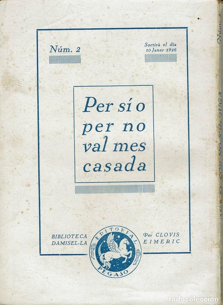 Libros antiguos: AMB EL COR NO SHI JUGA, PER CLOVIS EIMERIC. A&Ntilde;O &iquest;1925? (12.2) - Foto 2