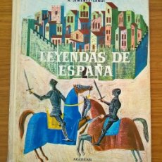 Libros antiguos: LEYENDAS DE ESPAÑA - JIMENEZ-LANDI, A.. Lote 116661555