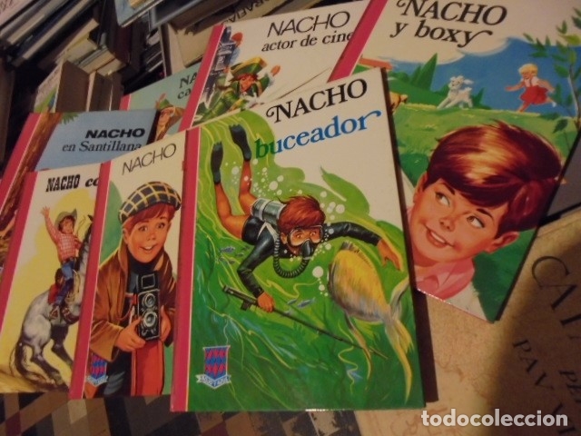 Libros antiguos: COLECCION COMPLETA NACHO - 7 TOMOS - DE LIBRERIA SIN USAR IMPECABLES - Foto 2