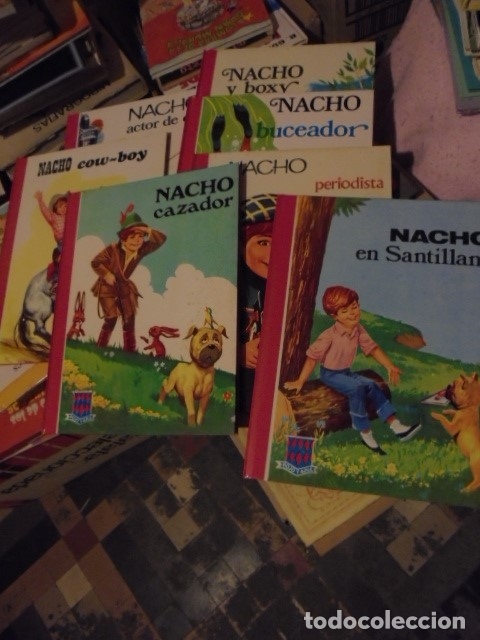 Libros antiguos: COLECCION COMPLETA NACHO - 7 TOMOS - DE LIBRERIA SIN USAR IMPECABLES - Foto 3