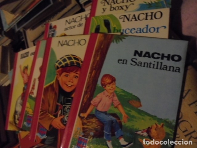 Libros antiguos: COLECCION COMPLETA NACHO - 7 TOMOS - DE LIBRERIA SIN USAR IMPECABLES - Foto 4