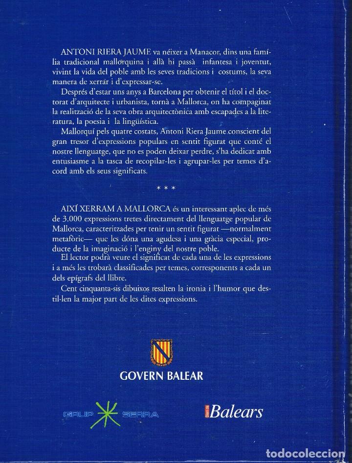 Libros antiguos: AIX&Iacute; XERRAM A MALLORCA - Foto 2
