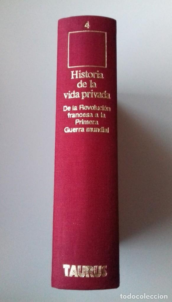 Libros antiguos: HISTORIA DE LA VIDA PRIVADA COMPLETA 5 VOLUMENES - Foto 7