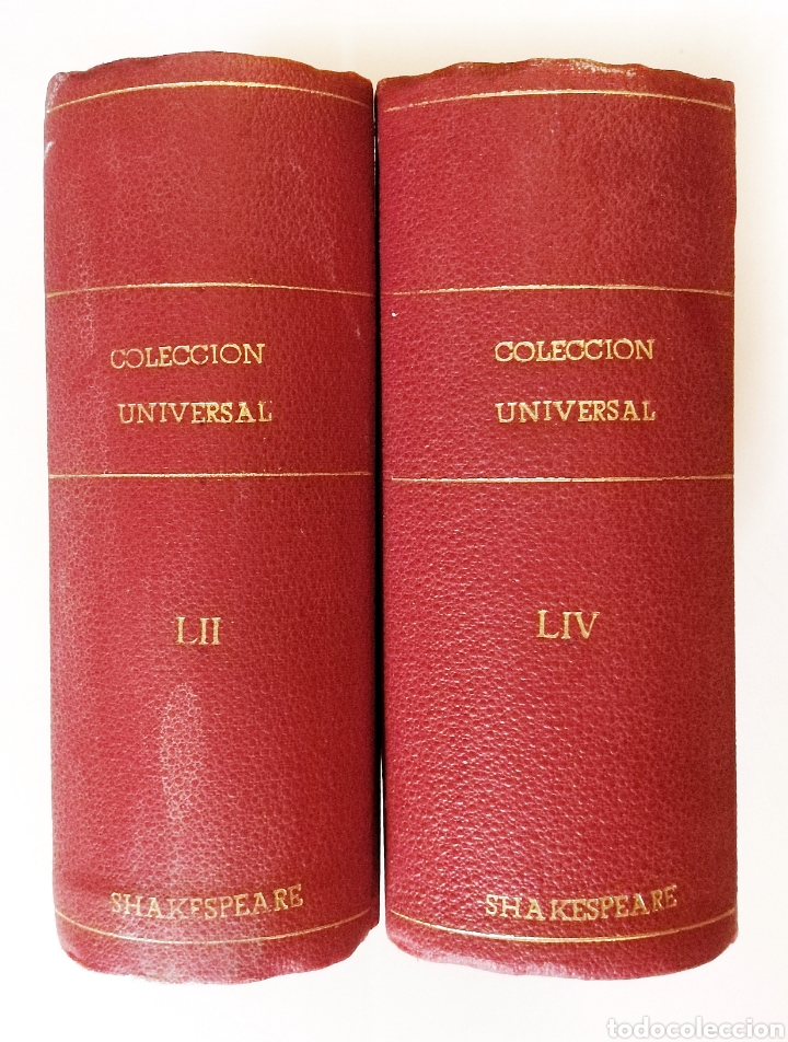Libros antiguos: Obras de Shakespeare. Colecci&oacute;n Universal - Foto 1