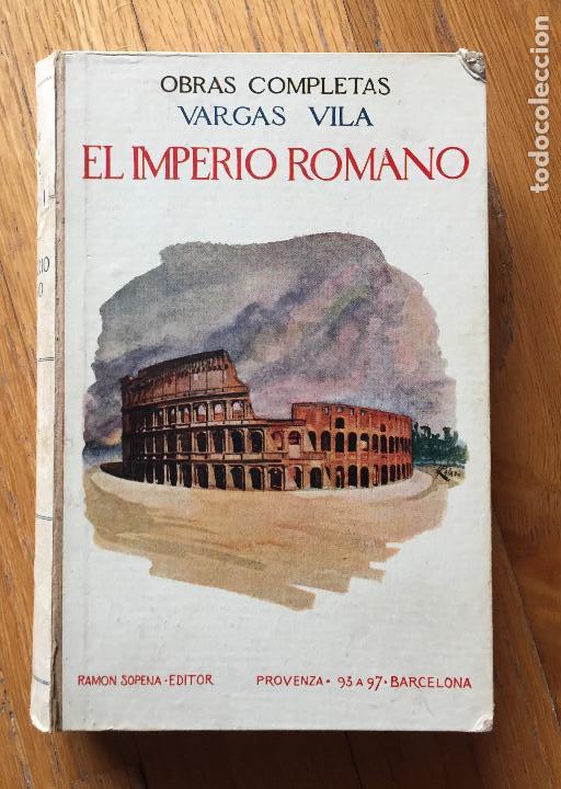 Libros antiguos: EL IMPERIO ROMANO, Vargas Vila - Foto 1