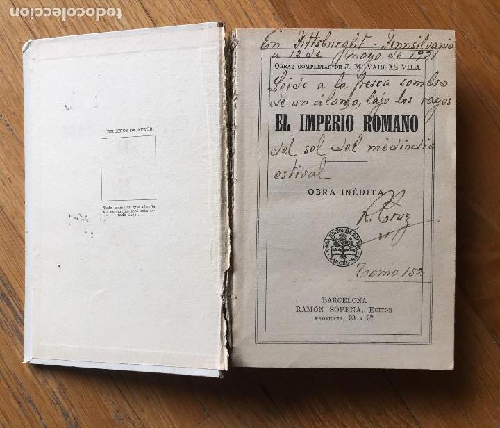 Libros antiguos: EL IMPERIO ROMANO, Vargas Vila - Foto 2