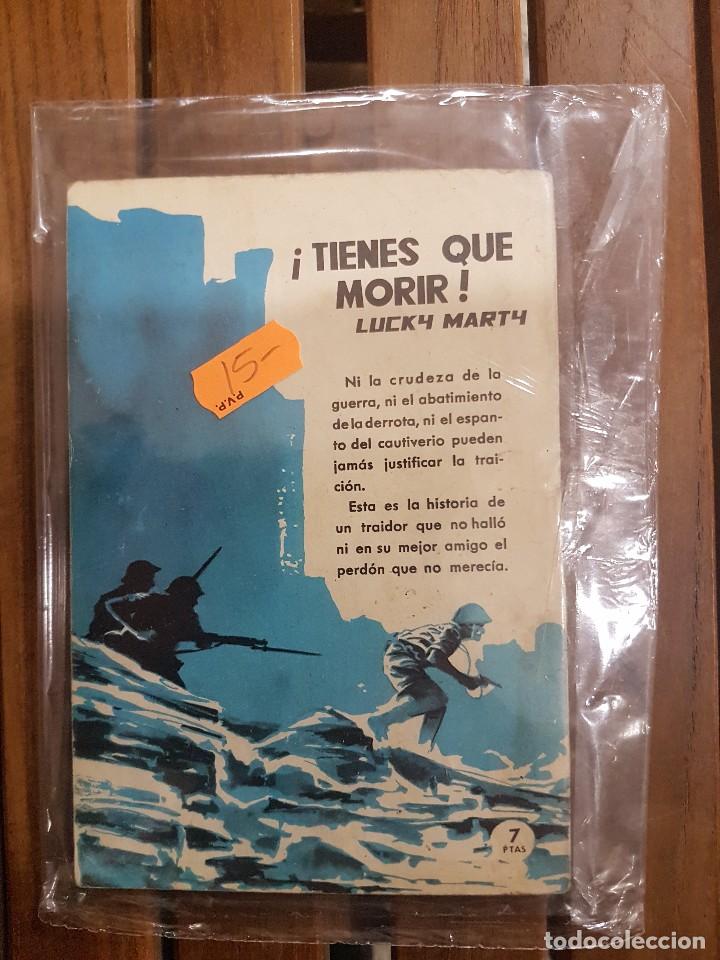Libros antiguos: CASCO DE ACERO, &iexcl; TIENES QUE MORIR! - Foto 2