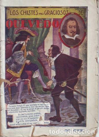 Libros antiguos: LOS MAS GRACIOSOS CHISTES DE QUEVEDO - Foto 1