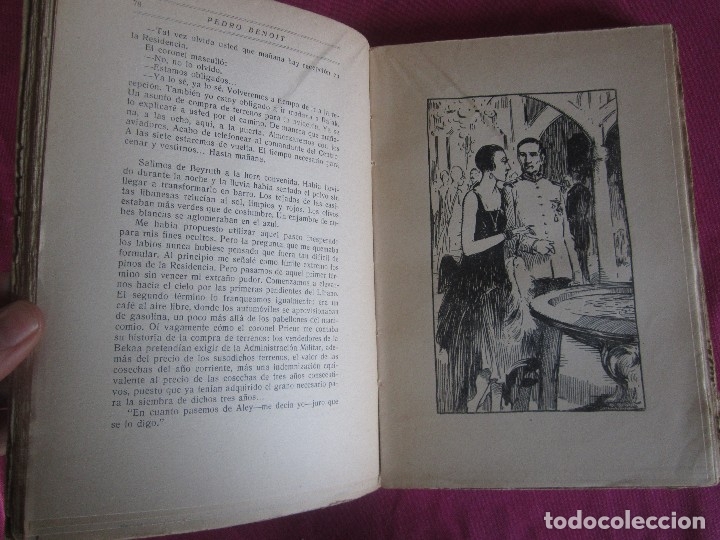 Libros antiguos: LA CASTELLANA DEL LIBANO PEDRO BENOIT ILUSTRACIONES DE MAXIMO RAMOS - Foto 5