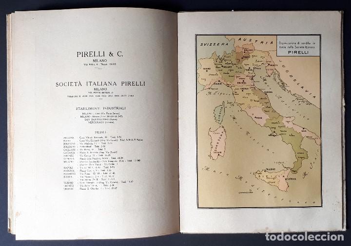 Libros antiguos: PIRELLI & C. NEL SUO CINQUANTENARIO 1872- 1922 - Foto 10