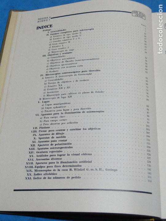 Libros antiguos: Microscopios Zeiss.- Ediciones Carl Zeiss - Foto 4