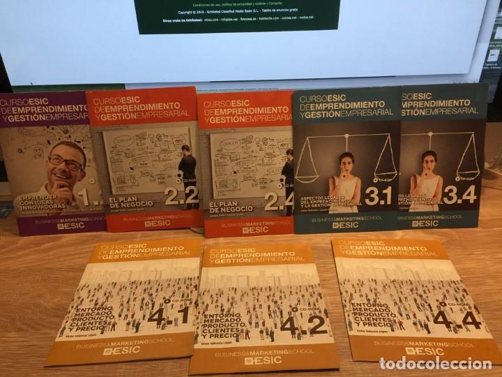 Old books: CURSO ESIC EMPRENDIMIENTO Y GESTION EMPRESARIAL